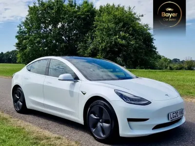 Used Tesla Model 3 Standard Range 52 kW (72 HP) 2020 White Sedan