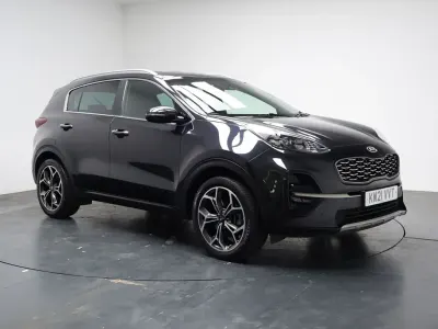 Used Kia Sportage GT-Line 174 HP (127 kW) 2021 Black SUV