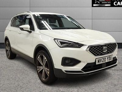 Used Seat Tarraco XCELLENCE Lux 150 HP (110 kW) 2020 White SUV