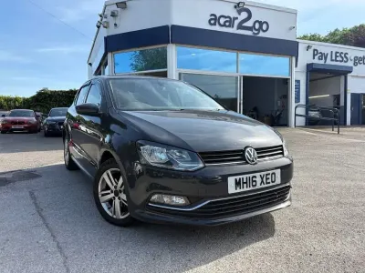Usado VW Polo Match 60 HP (44 kW) 2016 Cinzento Citadino