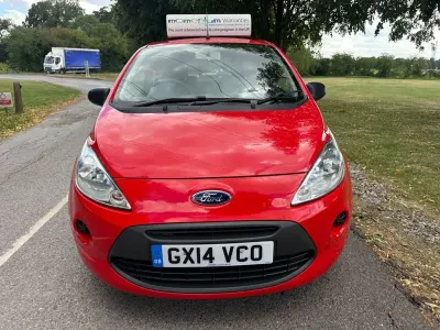 Used Ford Ka Studio 69 HP (50 kW) 2014 Red Hatchback
