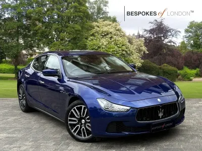 Used Maserati Ghibli 2017 Blue Sedan