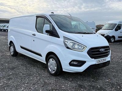 Used Ford Transit Custom Trend 105 HP (77 kW) 2021 White Van
