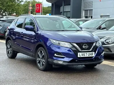 Used Nissan Qashqai N-Connecta 108 HP (79 kW) 2017 Blue SUV