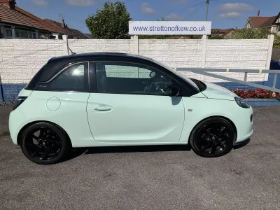 Used Vauxhall Adam 70 HP (51 kW) 2017 Green Hatchback