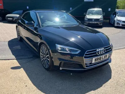 Usado Audi A5 S-Line 190 HP (139 kW) 2018 Preto Coupé
