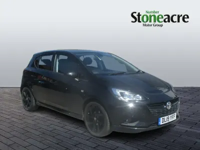 Used Vauxhall Corsa SRi 90 HP (66 kW) 2019 Black Hatchback