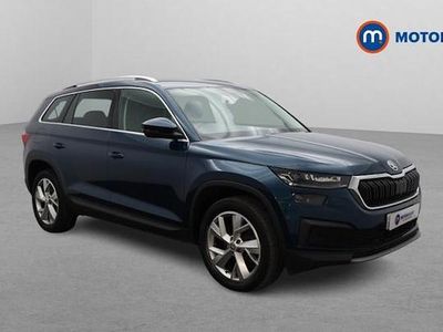 Used Skoda Kodiaq SE L 150 HP (110 kW) 2021 Blue SUV