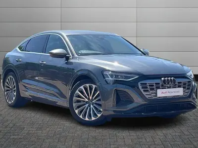 Used Audi Q8 e-tron S-Line 300 kW (408 HP) 2023 Daytona grey SUV