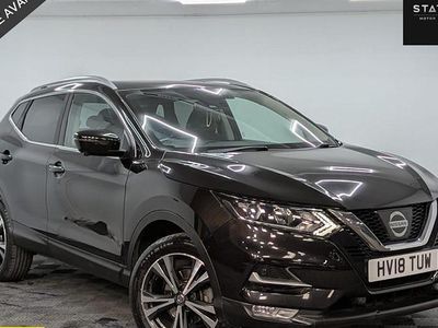 Used Nissan Qashqai N-Connecta 110 HP (80 kW) 2018 Black SUV