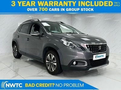 Grey Used 2018 Peugeot 2008 Allure Premium SUV | £7,695 (Good price)