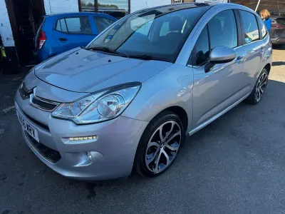 Used Citroën C3 Platinum 100 HP (73 kW) 2016 Silver Hatchback