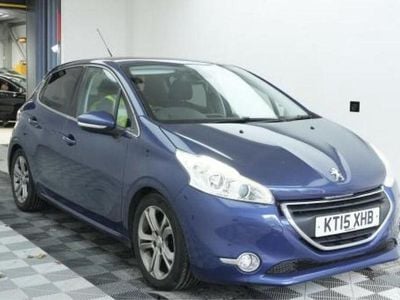 Blue Used 2015 Peugeot 208 Allure Hatchback | £5,495 (Fair price)