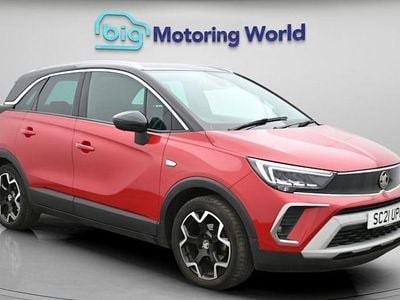 Used Vauxhall Crossland SRi 83 HP (61 kW) 2021 Red SUV