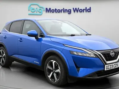 Używany Nissan Qashqai N-Connecta 190 KM (139 kW) 2023 Niebieski SUV
