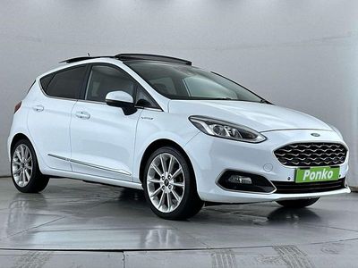 Used Ford Fiesta Vignale 125 HP (91 kW) 2018 White Hatchback
