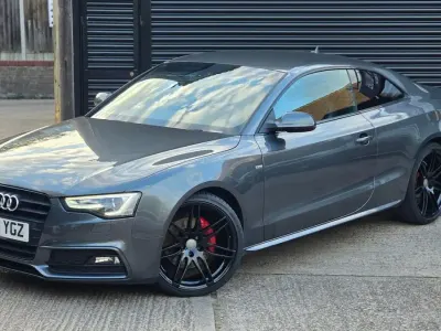 Used Audi A5 Black Edition 225 HP (165 kW) 2013 Grey Coupe