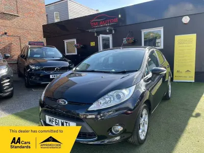 Used Ford Fiesta Zetec 96 HP (70 kW) 2011 Black Hatchback