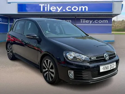 Used VW Golf VI GTD 170 HP (125 kW) 2011 Black Hatchback