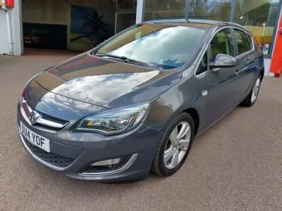 Used Vauxhall Astra SRi 115 HP (84 kW) 2014 Grey Hatchback