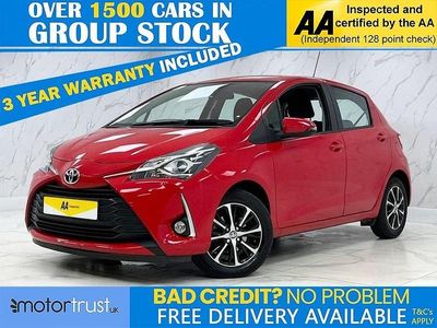 Used Toyota Yaris 72 HP (52 kW) 2019 Red Hatchback
