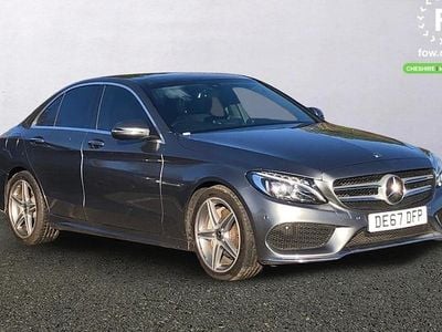 Grey Used 2017 Mercedes C220 Active Sedan | £14,299 (Fair price)