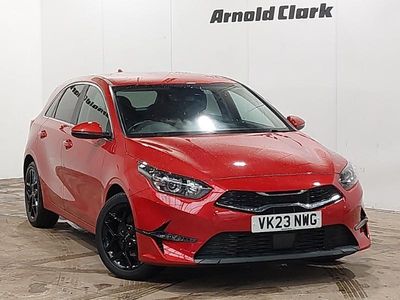 Used Kia Ceed 138 HP (101 kW) 2023 Red Hatchback