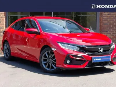 Used Honda Civic SR 126 HP (92 kW) 2020 Rallye red Hatchback