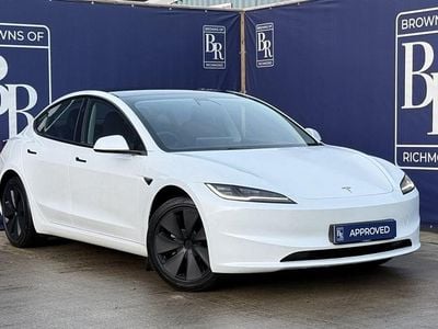 Used Tesla Model 3 Long Range AWD 366 kW (498 HP) 2024 White Sedan