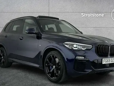 Used BMW X5 M Sport 265 HP (194 kW) 2019 Blue SUV
