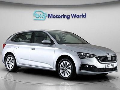 Used Skoda Scala SE Technology 110 HP (80 kW) 2023 Silver Hatchback