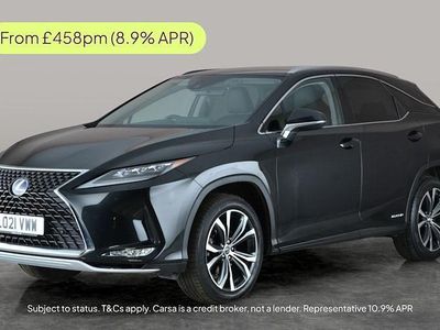 Black Used 2021 Lexus RX450h SUV | £27,427 (Good price)