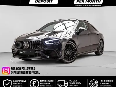 Used Mercedes CLA180 AMG line 2024 Black Sedan