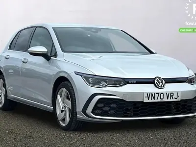 Used VW Golf VIII GTE 245 HP (180 kW) 2020 Silver Hatchback
