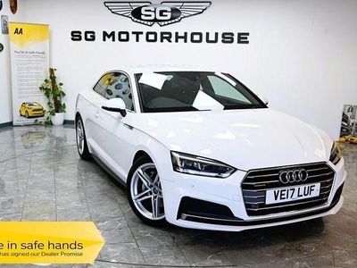 Used Audi A5 S-Line 190 HP (139 kW) 2017 White Coupe