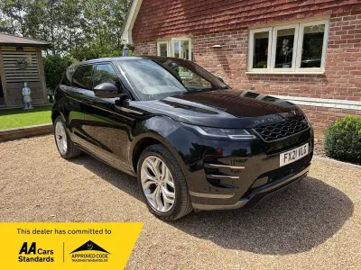 Used Land Rover Range Rover evoque SE Dynamic 309 HP (227 kW) 2021 Black SUV
