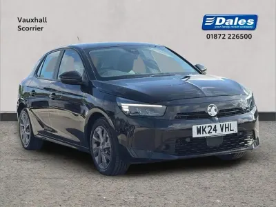 Used Vauxhall Corsa Design Edition 99 HP (72 kW) 2024 Black Hatchback