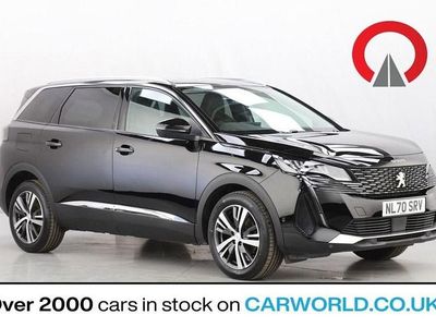 Black Used 2021 Peugeot 5008 Allure Premium SUV | £19,761 (Fair price)
