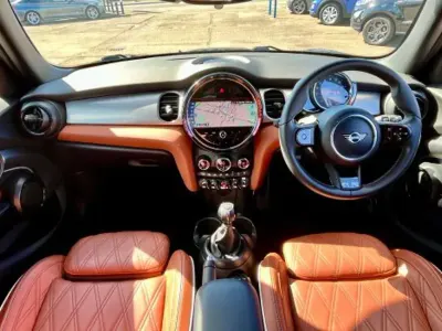 Used Mini Cooper Exclusive 2022 Blue/black Hatchback