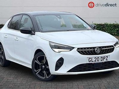 Used Vauxhall Corsa Elite 102 HP (75 kW) 2020 White Hatchback