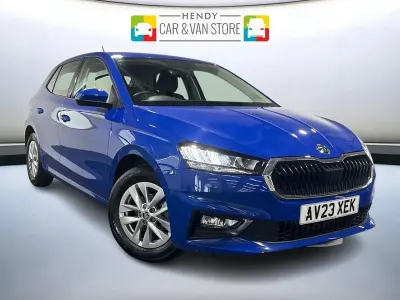 Used Skoda Fabia Comfort 2023 Blue Hatchback