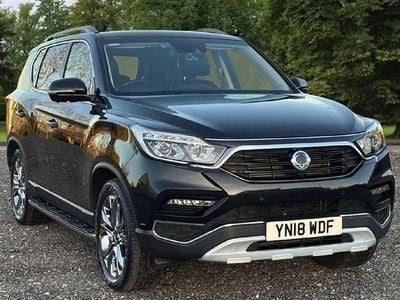 Black Used 2018 Ssangyong (KGM) Rexton SUV | £19,995 (Fair price)