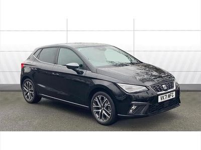 Used Seat Ibiza XCELLENCE Lux 110 HP (80 kW) 2021 Black Hatchback