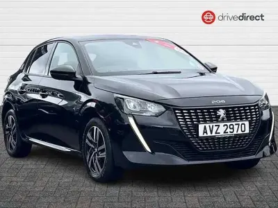 Used Peugeot 208 Allure+ 100 HP (73 kW) 2023 Black Hatchback