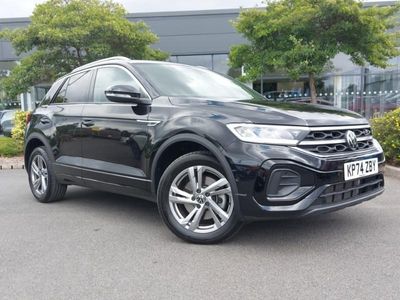 Black Used 2024 VW T-Roc R-line SUV | £28,498 (A bit pricey)