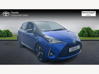 Used Toyota Yaris Hybrid 2019 Blue Hatchback