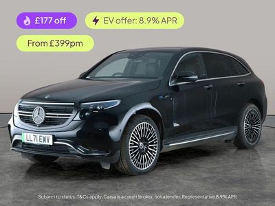 Used Mercedes EQC400 AMG line 300 kW (408 HP) 2021 Black SUV