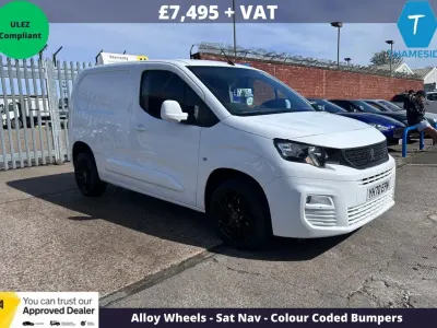 Second-hand Peugeot Partner 100 CP (73 kW) 2020 Alb Monovolum