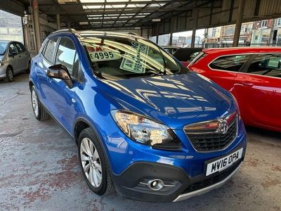 Used Vauxhall Mokka S 115 HP (84 kW) 2016 Blue SUV