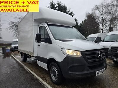 Begagnad Mercedes Sprinter Progressive 2022 Vit Van